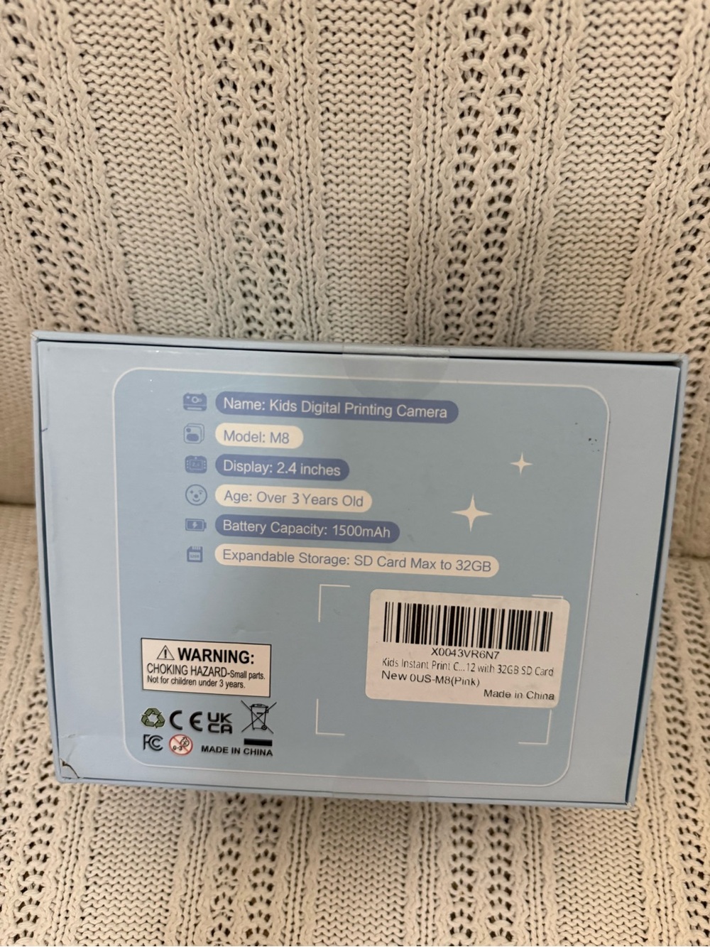Kids Instant Print Camera - Light Blue - Picture 2 of 2